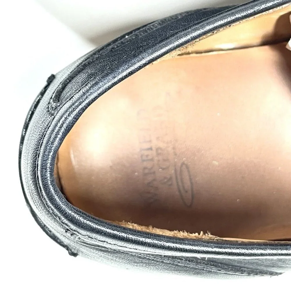 Warfield &‎ Grand 84902 Mark Horse Bit Apron Slip On Leather Loafer Shoes 10.5